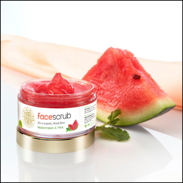 Watermelon Face Scrub + Face Pack (Free Lip Balm) - Image 4