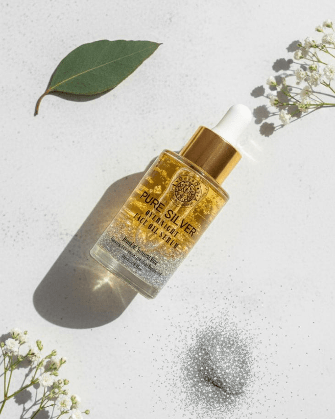 Pure Silver Overnight Face Oil Serum - Anti-Wrinkle & Skin Repair - 30ml - Image 5